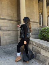 Load image into Gallery viewer, DON&#39;T MIND ME LEATHER VEST
