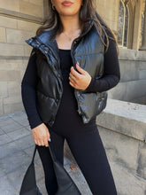 Load image into Gallery viewer, DON&#39;T MIND ME LEATHER VEST
