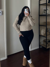 Load image into Gallery viewer, GLOOMY DAYS TURTLENECK SWEATER - OATMEAL
