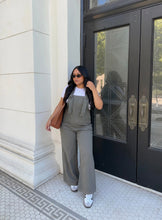 Load image into Gallery viewer, JUST A GIRL JUMPSUIT (OLIVE)
