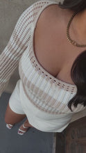 Load and play video in Gallery viewer, TAKE IT SLOW SKORT - IVORY

