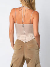 Load image into Gallery viewer, HEAT OF THE MOMENT BUSTIER TOP (CHAMPAGNE)
